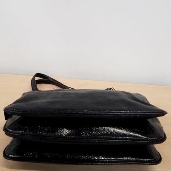 Kate spade black patent leather shoulder bag - Picture 6 of 8